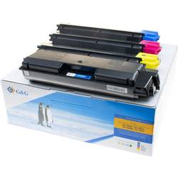 G&G Toner náhradní Kyocera TK-590K, TK-590C, TK-590M, TK-590Y kompatibilní kombinované balení černá, azurová, purppurová, žlutá 7000 Seiten