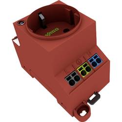 skříňový rozvaděč-zásuvka WAGO Zubehör Kabel červená 1 ks