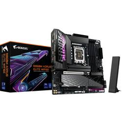 Gigabyte B860M A ELITE WIFI6E LGA1851 MB Základní deska Socket (PC) Intel® 1851 Tvarový faktor Micro-ATX Čipová sada základní desky Intel® B860