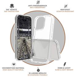 JT Berlin BackCase Pankow Clear zadní kryt na mobil Apple iPhone 16 Pro Max transparentní 1552552 11089