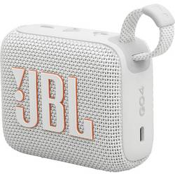 JBL Go 4 Bluetooth® reproduktor přenosné, prachotěsný, vodotěsný bílá