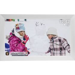 Denver PFF-1504W digitální fotorámeček 39.6 cm 15.6 palec Energetická třída (EEK2021): B (A - G) 1920 x 1080 Pixel 32 GB bílá