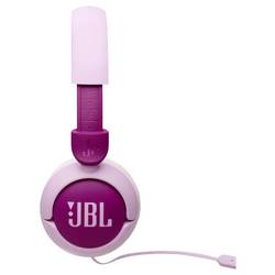JBL Junior 320 sluchátka otevřená (On Ear) kabelová nachová složitelná