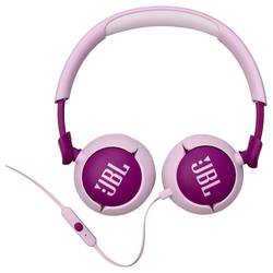 JBL Junior 320 sluchátka otevřená (On Ear) kabelová nachová složitelná