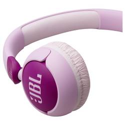 JBL Junior 320 sluchátka otevřená (On Ear) kabelová nachová složitelná