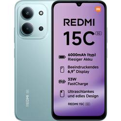 Xiaomi Redmi 15C 5G smartphone 128 GB, 17.5 cm (6.9 palec), zelená