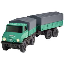 Carson Modellsport 500504165 MB Unimog Forst mit Hänger 1:87 RC model nákladního automobilu elektrický silniční model