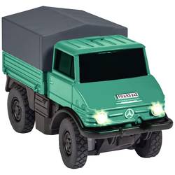 Carson Modellsport 500504165 MB Unimog Forst mit Hänger 1:87 RC model nákladního automobilu elektrický silniční model