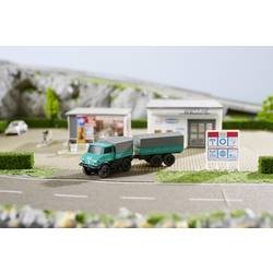 Carson Modellsport 500504165 MB Unimog Forst mit Hänger 1:87 RC model nákladního automobilu elektrický silniční model