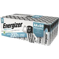 Energizer Max Plus tužková baterie AA alkalicko-manganová, 1.5 V, 50 ks
