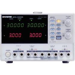 GW Instek GPD-4303S laboratorní zdroj s nastavitelným napětím, 0 - 30 , 0 - 3 A, 195 W, USB, lze dálkově ovládat, výstup 4 x, 01PD433S10GS
