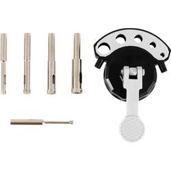 FRITZFURT 1191-3140 sada diamantových vrtáků, 5 mm, 6 mm, 8 mm, 10 mm, 12 mm, délka 215 mm, 6dílná