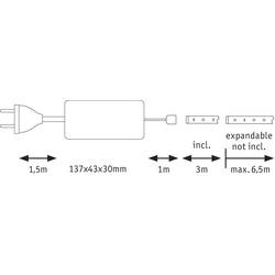 Paulmann MaxLED 500 70665 LED pásek základní sada konektor 24 V 3 m denní bílá 1 ks