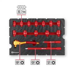 Einhell E-Case, 370516 kufřík s nářadím, 24dílná