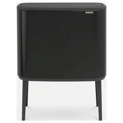 brabantia Bo Touch Bin 315824 odpadkový koš, 36 l, ocel, (d x š x v) 312 x 540 x 680 mm, černá, 1 ks