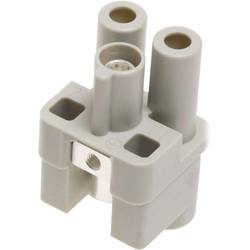HARTING Han Q2/0-M 09120022751 konektorová vložka, zásuvka, seria Han® Q, 1 ks
