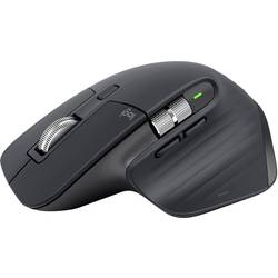 Logitech MX Master 3S optická ergonomická myš, přenos Bluetooth®, bezdrátový, 7 tlačítko, 8000 dpi, grafit