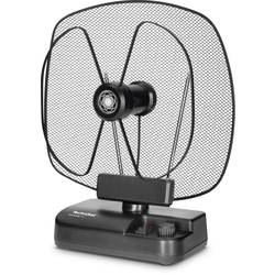 TechniSat Digitenne TT2 Aktivní všesměrová DVB-T/T2 anténa vnitřní, stacionární, do zásuvky (230 V) Zesílení: 30 dB černá