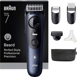 Braun Braun Series 7 Beard Trimmer BT7520 zastřihovač vousů, přesný zastřihovač černá, modrá