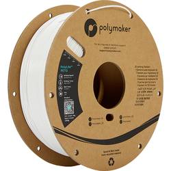 Polymaker PB01002 6938936710042 vlákno pro 3D tiskárny PETG plast Žáruvzdorné, Vysoká pevnost v tahu 1.75 mm 1000 g bílá PolyLite™ 1 ks
