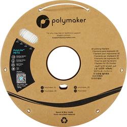 Polymaker PB01002 6938936710042 vlákno pro 3D tiskárny PETG plast Žáruvzdorné, Vysoká pevnost v tahu 1.75 mm 1000 g bílá PolyLite™ 1 ks