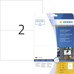 Herma 9535 Fóliové etikety 210 x 148 mm polyethylenová fólie bílá 20 ks trvalé barevná laserová tiskárna, laserová tiskárna, barevná kopírka, kopírka, ruční