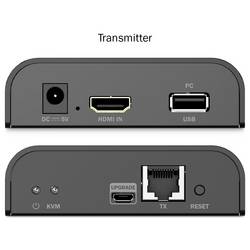 Digitus DS-55355 HDMI™, HDMI® vstup, USB, USB-A, USB 1.1, RJ45 , microUSB sada prodlužovače HDMI signálu přes síťový kabel RJ45 200 m
