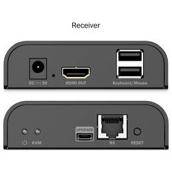 Digitus DS-55355 HDMI™, HDMI® vstup, USB, USB-A, USB 1.1, RJ45 , microUSB sada prodlužovače HDMI signálu přes síťový kabel RJ45 200 m