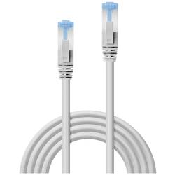 LINDY 47630 RJ45 USB kabel CAT 6A S/FTP 0.30 m šedá 1 ks