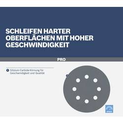 Bosch Accessories Best for Stone 2608605120 brusné papíry pro excentrické brusky na suchý zip, s otvory Zrnitost 320 (Ø x d) 125 mm x 125 mm 5 ks