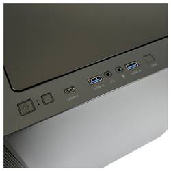 LC Power 8000B midi tower PC skříň černá