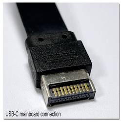 LC Power 8000B midi tower PC skříň černá