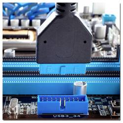 LC Power 8000B midi tower PC skříň černá