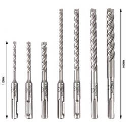 FRITZFURT 3161-2107 tvrdý kov sada příklepových vrtáků 7dílná 5 mm, 6 mm, 8 mm, 10 mm, 12 mm SDS plus 1 sada