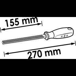 Vigor V5691 Pilník na brzdový třmen