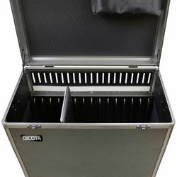 Dicota Charging Trolley for 20 Tablets systém nabíjení a řízení vůz
