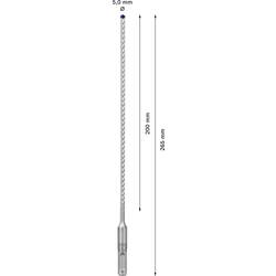 Bosch Accessories EXPERT SDS plus-7X 2608900062 příklepový vrták 1 ks 5 mm Celková délka 265 mm SDS plus 1 ks