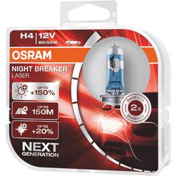 Osram Automotive 4062172387477 halogenová autožárovka Night Breaker® Laser Next Generation H4 60/55 W 12 V