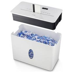 Hama Safe X40-W skartovačka 4 listů 4 x 33 mm P-4 8 l Křížový řez kreditní karty