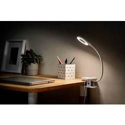 Philips LED Forys Clip DSK206 8720169194397 Akumulátorová stolní LED lampa LED pevně vestavěné LED 5 W bílá