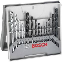 Bosch Accessories 2607017038 15dílná Univerzální sortiment vrtáků kov, kámen, beton, dřevo, zdivo 3 mm, 4 mm, 5 mm, 6 mm, 8 mm