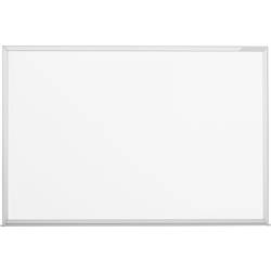 magnetoplan bílá popisovací tabule CC (š x v) 2400 mm x 1200 mm bílá emailový nátěr vč. odkládací misky