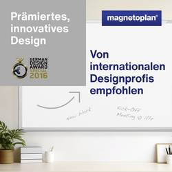 magnetoplan bílá popisovací tabule CC (š x v) 2400 mm x 1200 mm bílá emailový nátěr vč. odkládací misky