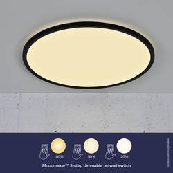 Nordlux 50066103 Oja 60 LED stropní svítidlo LED LED 38 W černá
