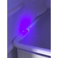 Berger & Schröter UV 395-400 nm 40382 UV LED kapesní svítilna poutko na ruku na baterii 95 g