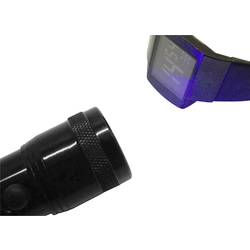 Berger & Schröter UV 395-400 nm 40382 UV LED kapesní svítilna poutko na ruku na baterii 95 g