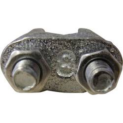 drátová lanová svorka 3 mm M4 ocel pozinkované TOOLCRAFT 827907 10 ks