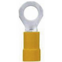 LAPP 63104010 kulaté kabelové oko pocínovaný Průřez (max.)=0.705 mm² Ø otvoru=3 mm částečná izolace zelená 100 ks Piece