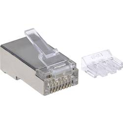 Intellinet 790680, zástrčka RJ45, krimpovací kontakt, stříbrná, 90 ks