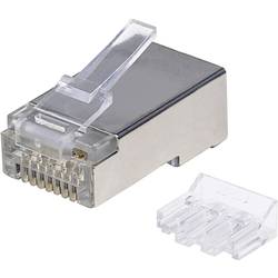 Intellinet 790680, zástrčka RJ45, krimpovací kontakt, stříbrná, 90 ks